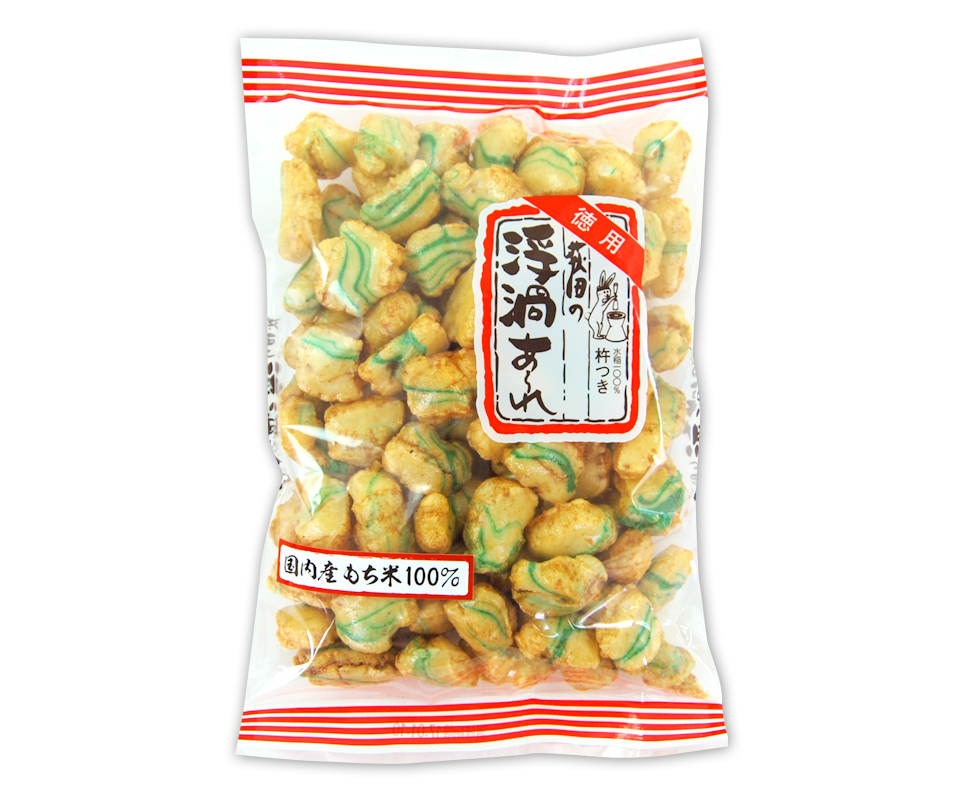 浮渦(うきうず)あられ 100g・75g・54g - 荻田製菓